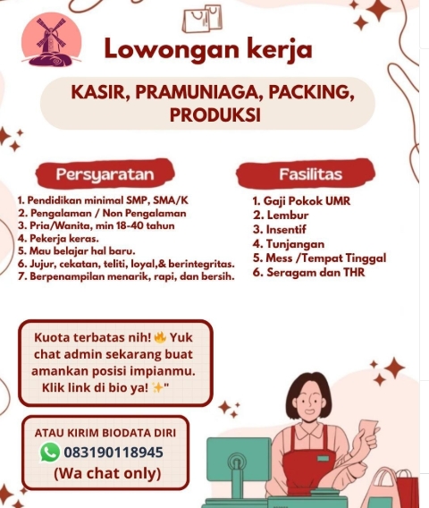 Loker Pramuniaga
