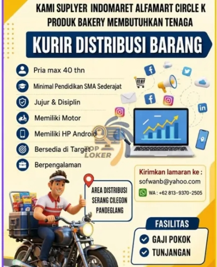 Loker Kurir Distribusi