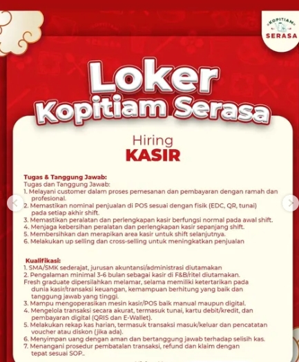 Loker Kasir