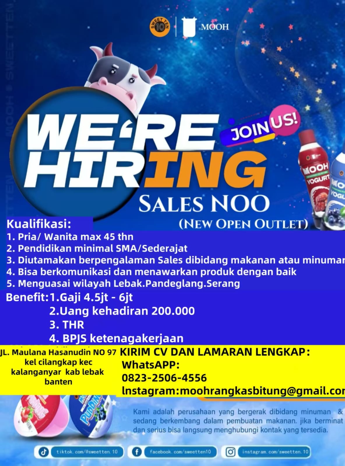 Loker SALES NOO