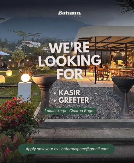 Loker Kasir & Greeter