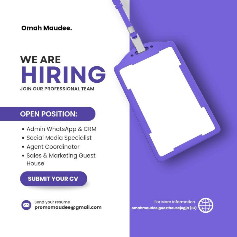 Loker ADMIN WHATSAPP & CRM