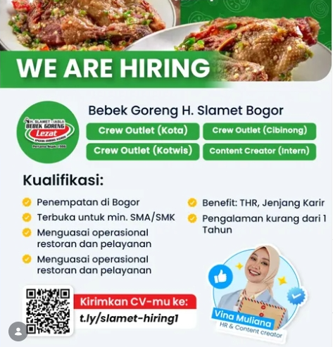 Loker Crew outlet (kota)
