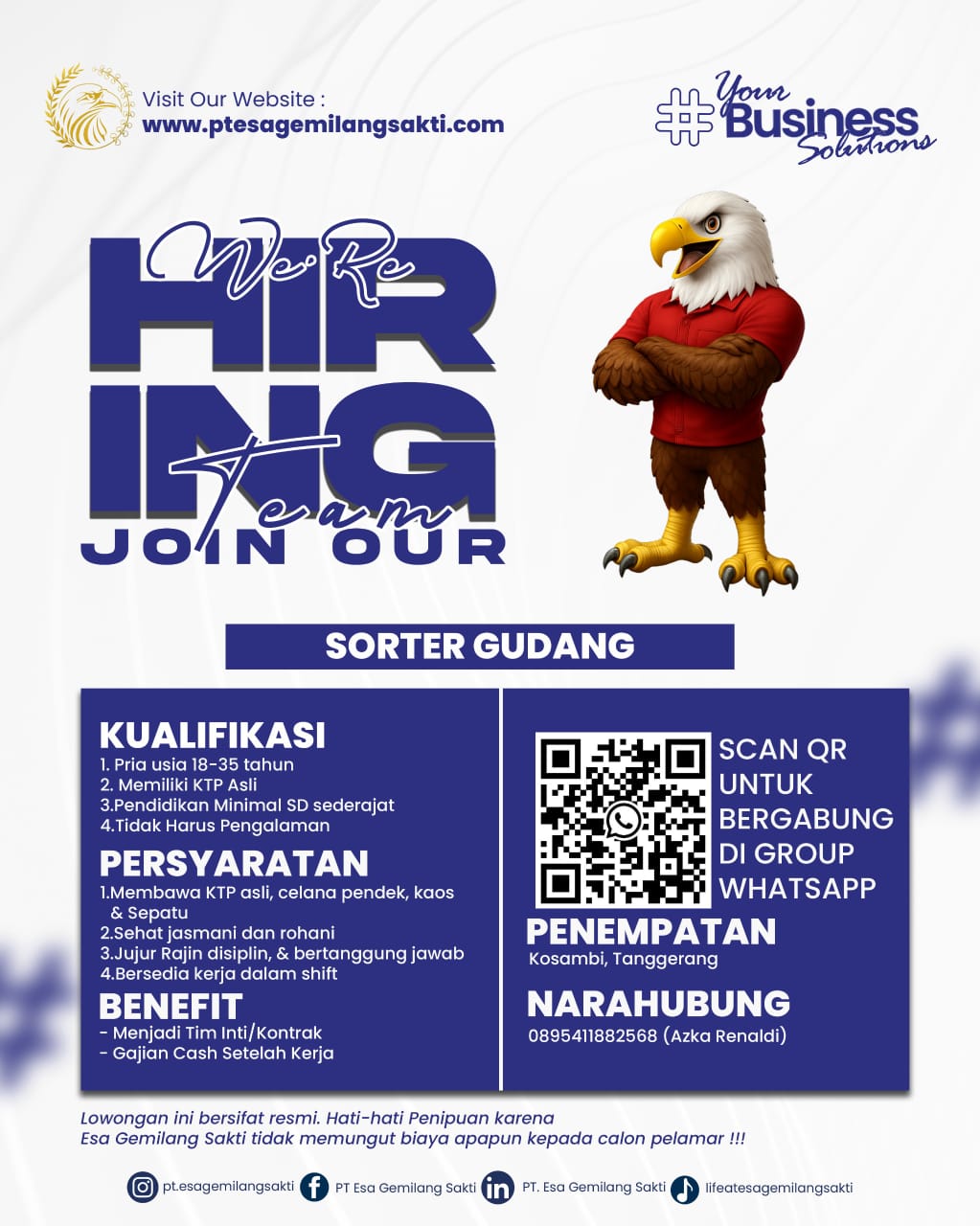 Loker SORTER GUDANG