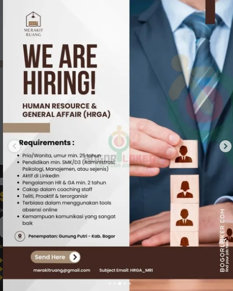 Loker HR & GA