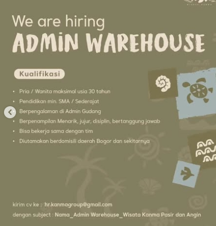 Loker Admin WareHouse