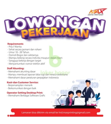 Loker Staff akunting