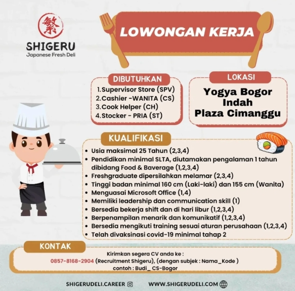 Loker Stocker - Pria (ST)