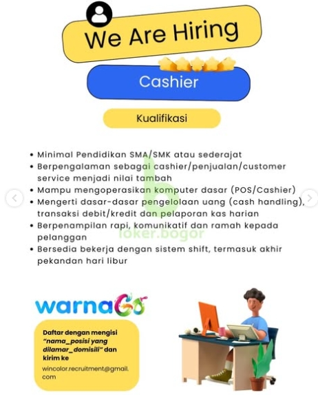 Loker Cashier