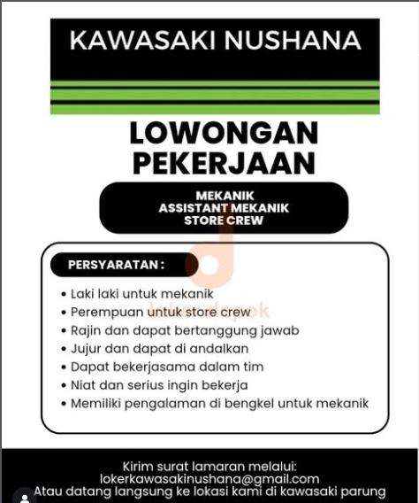 Loker Mekanik