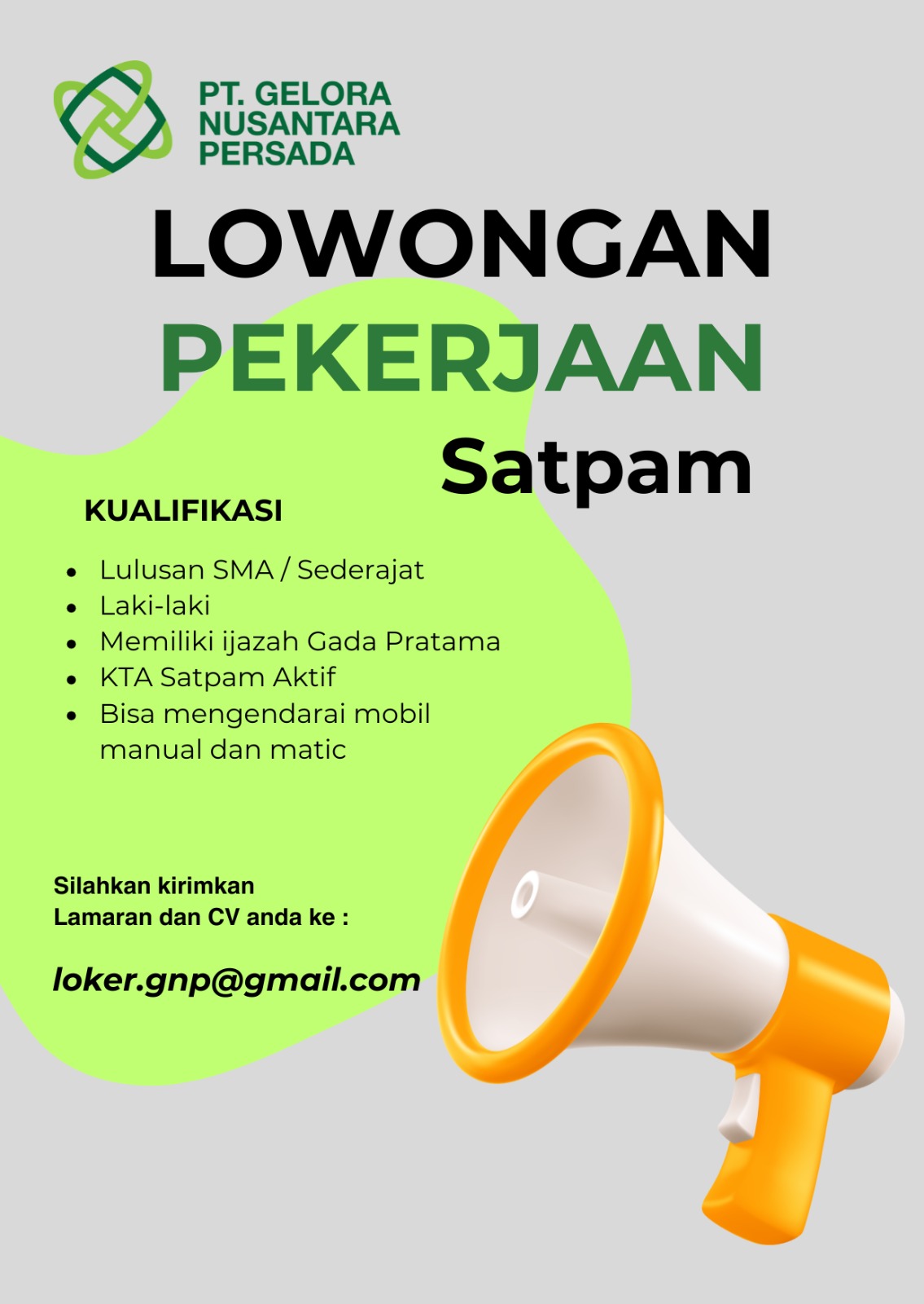 Loker Satpam